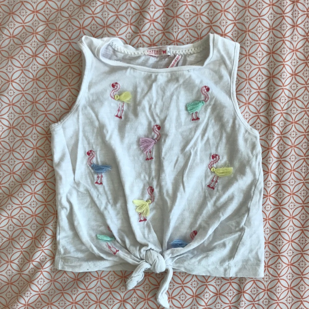 Fat Face flamingo tank